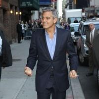 George Clooney at 'The Late Show with David Letterman' - Photos | Picture 95525